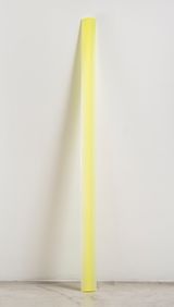 3615 Flo Yellow Leaner by Peter Alexander contemporary artwork sculpture