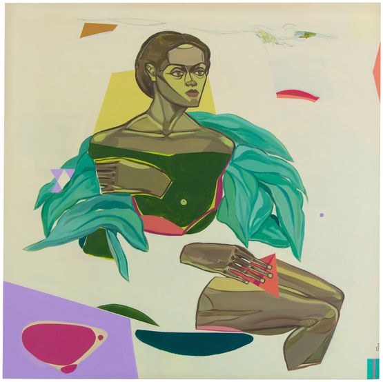 The Vessel of Becoming 06 by Natnael Ashebir contemporary artwork Painting
