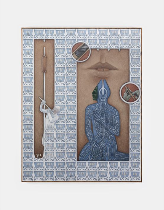 A Musical Instrument by Justin Fitzpatrick contemporary artwork Painting