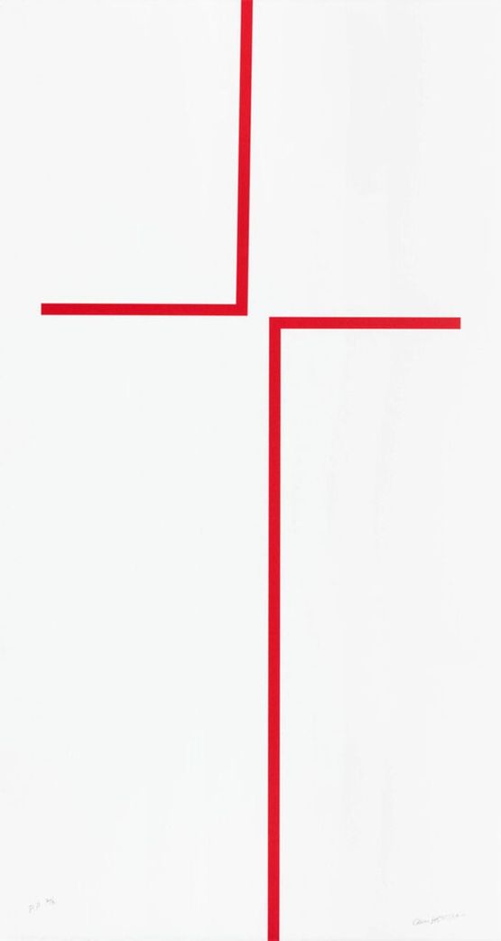The Way by Carmen Herrera contemporary artwork Print