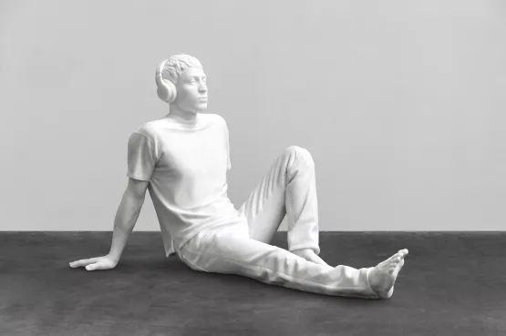 The Other David by Elmgreen  Dragset contemporary artwork Sculpture