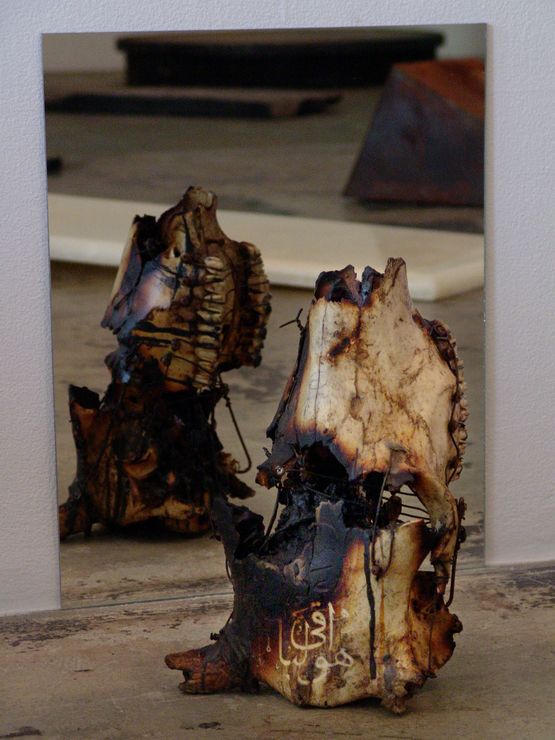 Perpetual is He by Barbad Golshiri contemporary artwork Sculpture