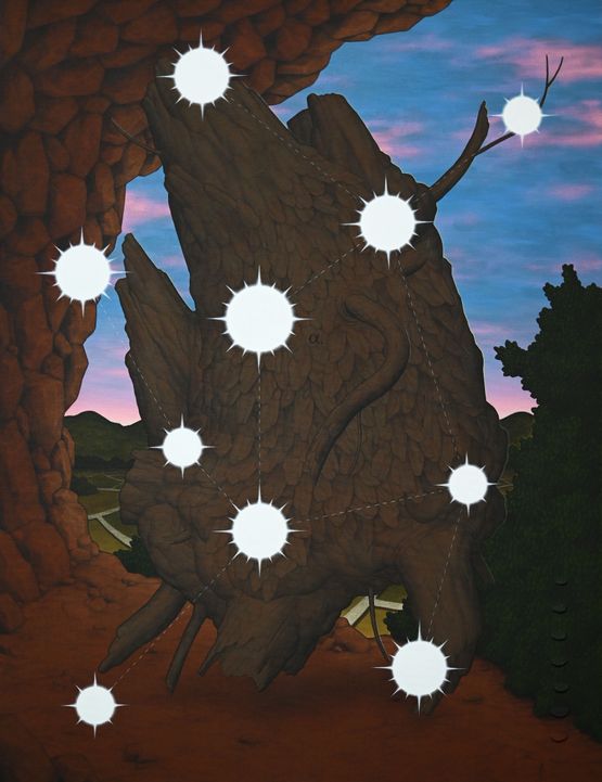 Constellation by Jaeseok Lee contemporary artwork Painting