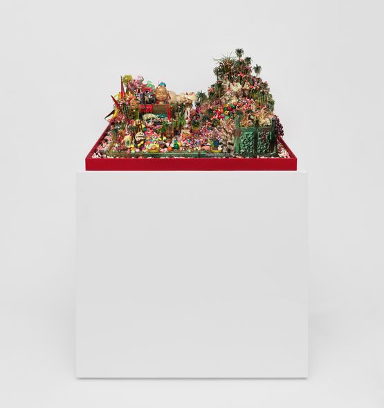 Pillscape by Max Hooper Schneider contemporary artwork Painting