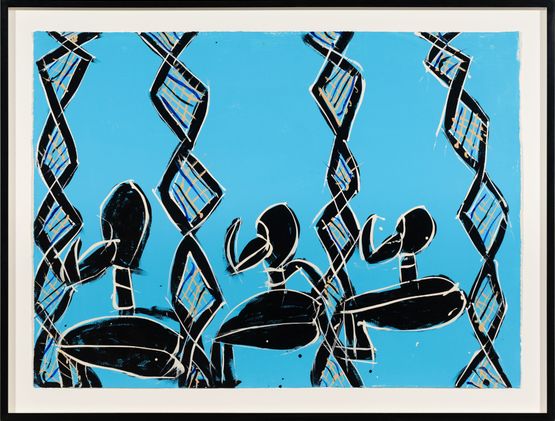 Dulk by Dhambit Mununggurr contemporary artwork Works on Paper