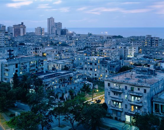 Vedado Azul Havana Cuba by Andrew Moore contemporary artwork Photography