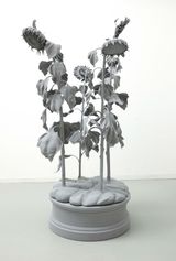 Sunflowers by Hans Op De Beeck contemporary artwork sculpture
