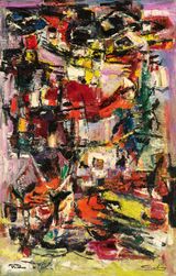 Untitled 674 by Norman Carton contemporary artwork painting works on paper