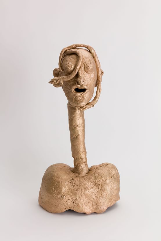 Medusa by Francis Upritchard contemporary artwork Sculpture