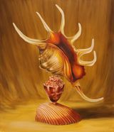 New Monument by Christopher Bassi contemporary artwork painting