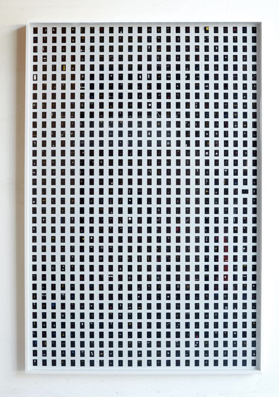 BIG DATA North by Marco Maggi contemporary artwork Mixed Media
