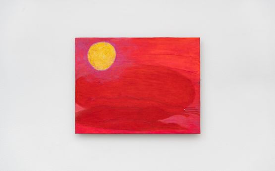 Meditacao com Sol by Gokula Stoffel contemporary artwork Painting