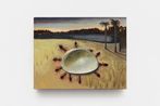 Formigas e agua by Anna Livia Taborda Monahan contemporary artwork Painting
