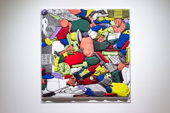 Games Dance and the Constructions Soft Toy by Teppei Kaneuji contemporary artwork Sculpture
