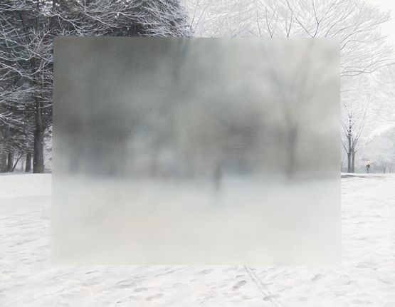 Frosted Window115 by Kisho Kakutani contemporary artwork Painting