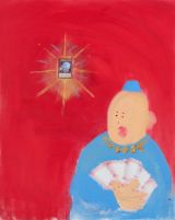 Omen by Shinya Azuma contemporary artwork painting