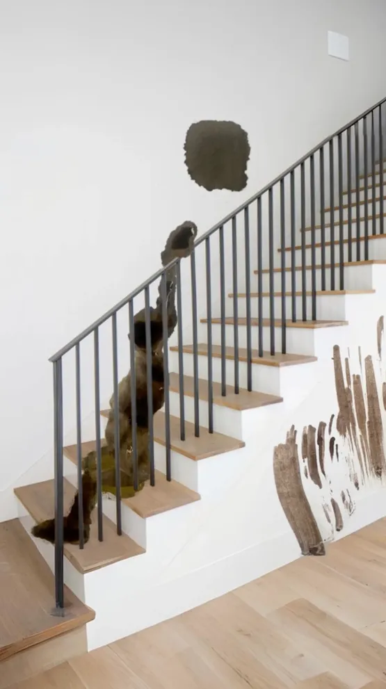 S.M. Ascends by Tala Madani contemporary artwork Moving Image