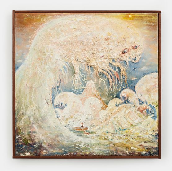 Wave by Peter Burns contemporary artwork Painting
