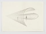 Study for Meeting You Halfway II by Anthony McCall contemporary artwork works on paper