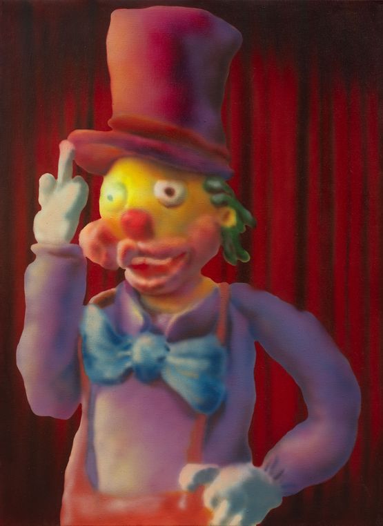 Agree to Disagree by Yang Jingzhou contemporary artwork Painting