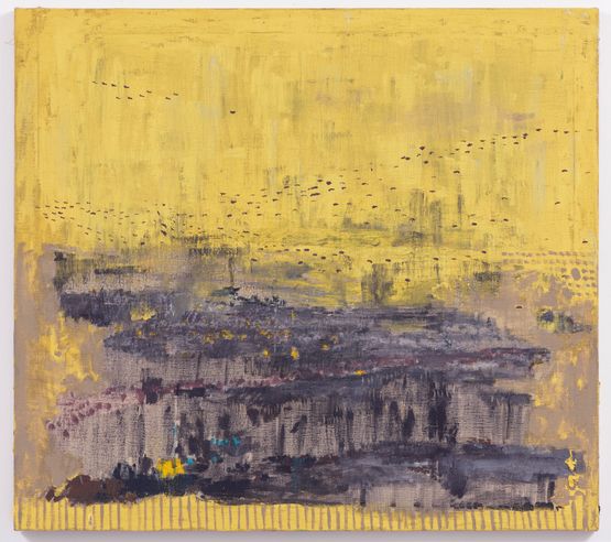 Precipitacao by Marina Rheingantz contemporary artwork Painting