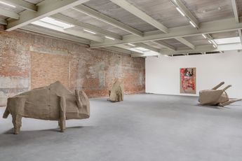 Contemporary art exhibition Duane Linklater 12  2 at DIA Chelsea New York United States