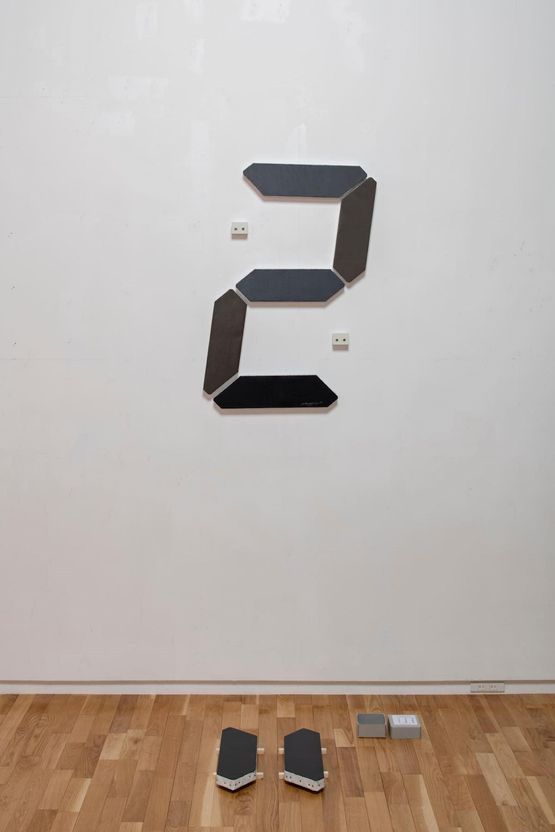 Painting of Change - 006 by Tatsuo Miyajima contemporary artwork Painting