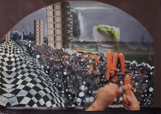 Where is Waldo by Ramin Haerizadeh Rokni Haerizadeh Hesam Rahmanian contemporary artwork Painting