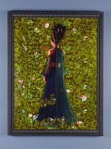 Princess Victoire of Saxe-Coburg-Gotha by Kehinde Wiley contemporary artwork painting