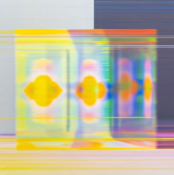 Briefly Becomes Transparent by Lov-Lov contemporary artwork Painting
