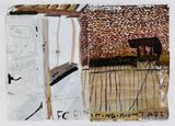 Untitled by Rose Wylie contemporary artwork painting works on paper