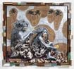 Aunty Painting by Ashley Bickerton contemporary artwork Painting