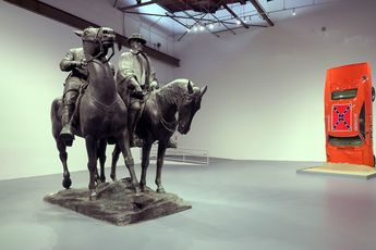Contemporary art exhibition Group Exhibiton MONUMENTS at The Brick LAXART Los Angeles United States