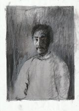 Portraits for the Wild Grass Study 4 by Morimura Yasumasa contemporary artwork painting works on paper