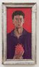 Self with dragon fruit by Max Jahn contemporary artwork Painting