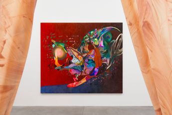 Contemporary art exhibition Ilana Savdie Glottal Stop at White Cube New York United States
