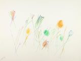 Untitled by Oswald Oberhuber contemporary artwork drawing works on paper