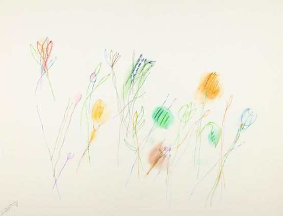 Untitled by Oswald Oberhuber contemporary artwork Works on Paper