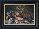 After Balthasar van der Ast Still Life of Flowers and Shells by Frans Smit contemporary artwork Painting