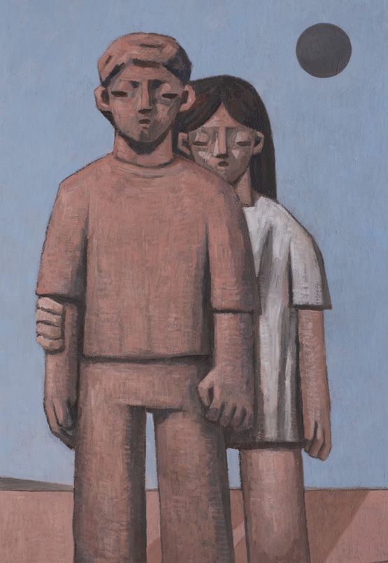 Untitled Pair I by Heesoo Kim contemporary artwork Painting