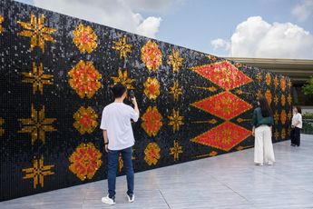 Contemporary art exhibition Lisa Reihana GLISTEN at National Gallery Singapore