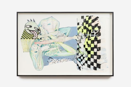Untitled Pandemic by Seth Price contemporary artwork Painting