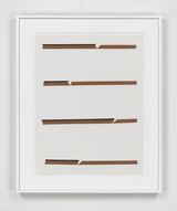 A Law of Phases 175 by Kishio Suga contemporary artwork works on paper