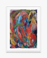 Sound of a Seashell by Sabine Moritz contemporary artwork painting works on paper