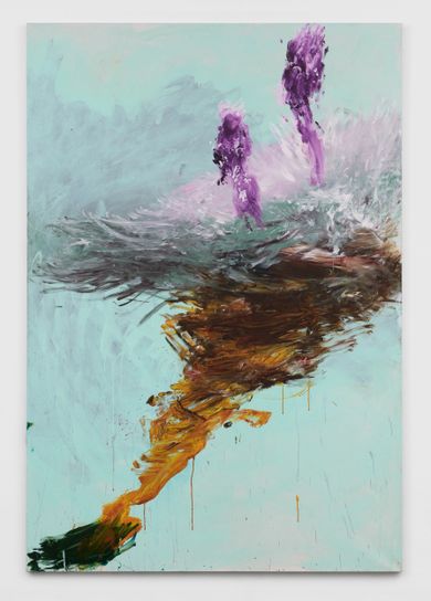 The Day I Waited For, 2022 by Alessandro Twombly, Acrylic on