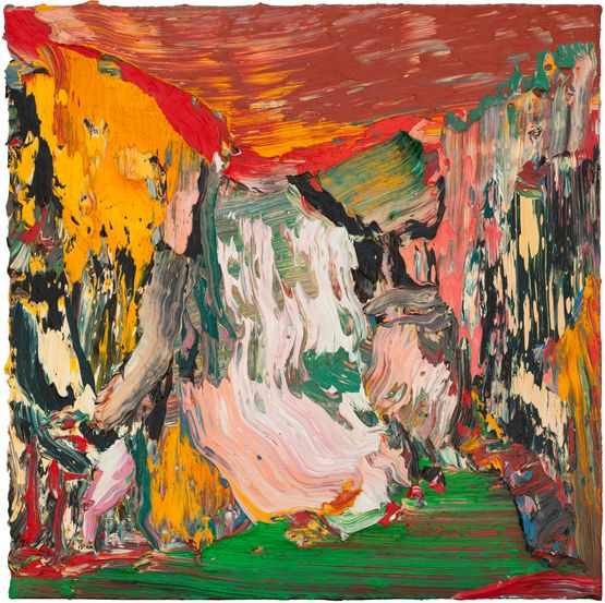 Green Valley by Yin Zhaoyang contemporary artwork Painting