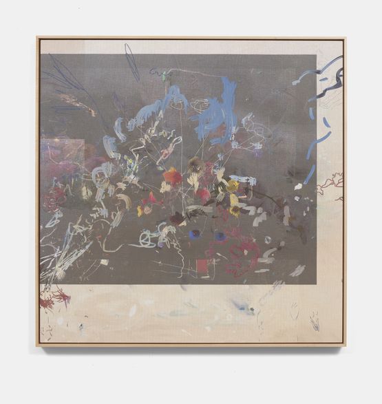 Roman Theater_radar love PLANNING REPORT 1996 by Petra Cortright contemporary artwork Painting
