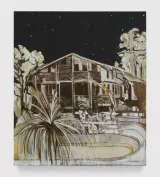 Wood House by Gideon Appah contemporary artwork painting