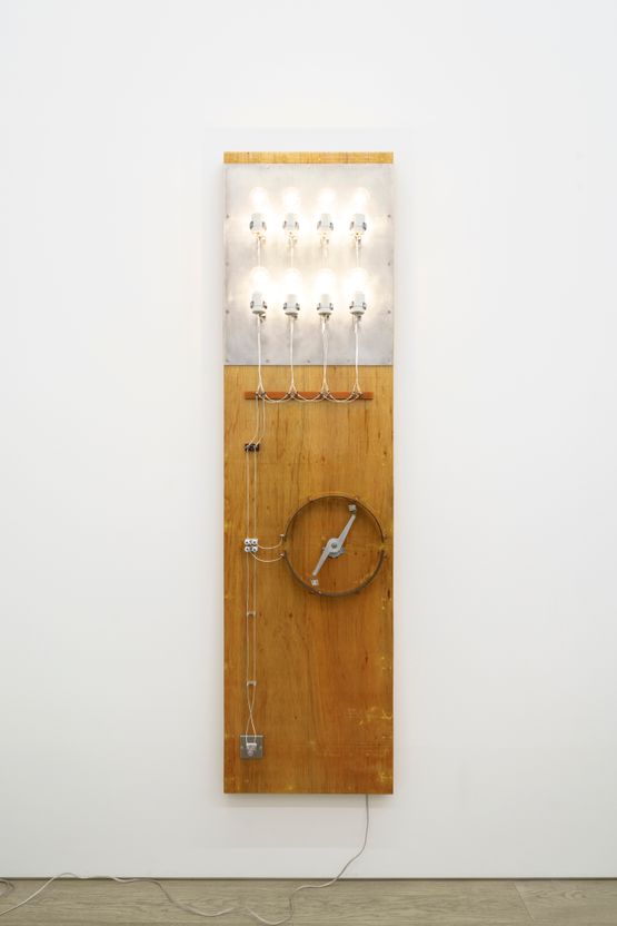 Point of Contact for 8 Incandescent Lamps by Tamura Satoru contemporary artwork Sculpture