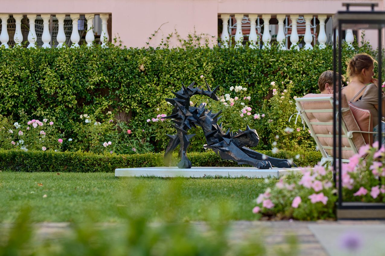 3*6様 Haru,the  of the Solitary ハル, Sculpture Garden at Mount Nelson, A Belmond Hotel' at Goodman